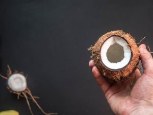 cocnut help in prevent hairfall